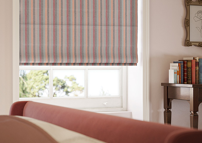 Lambrooke, Passion Fruit - Roman Blind - Image 5